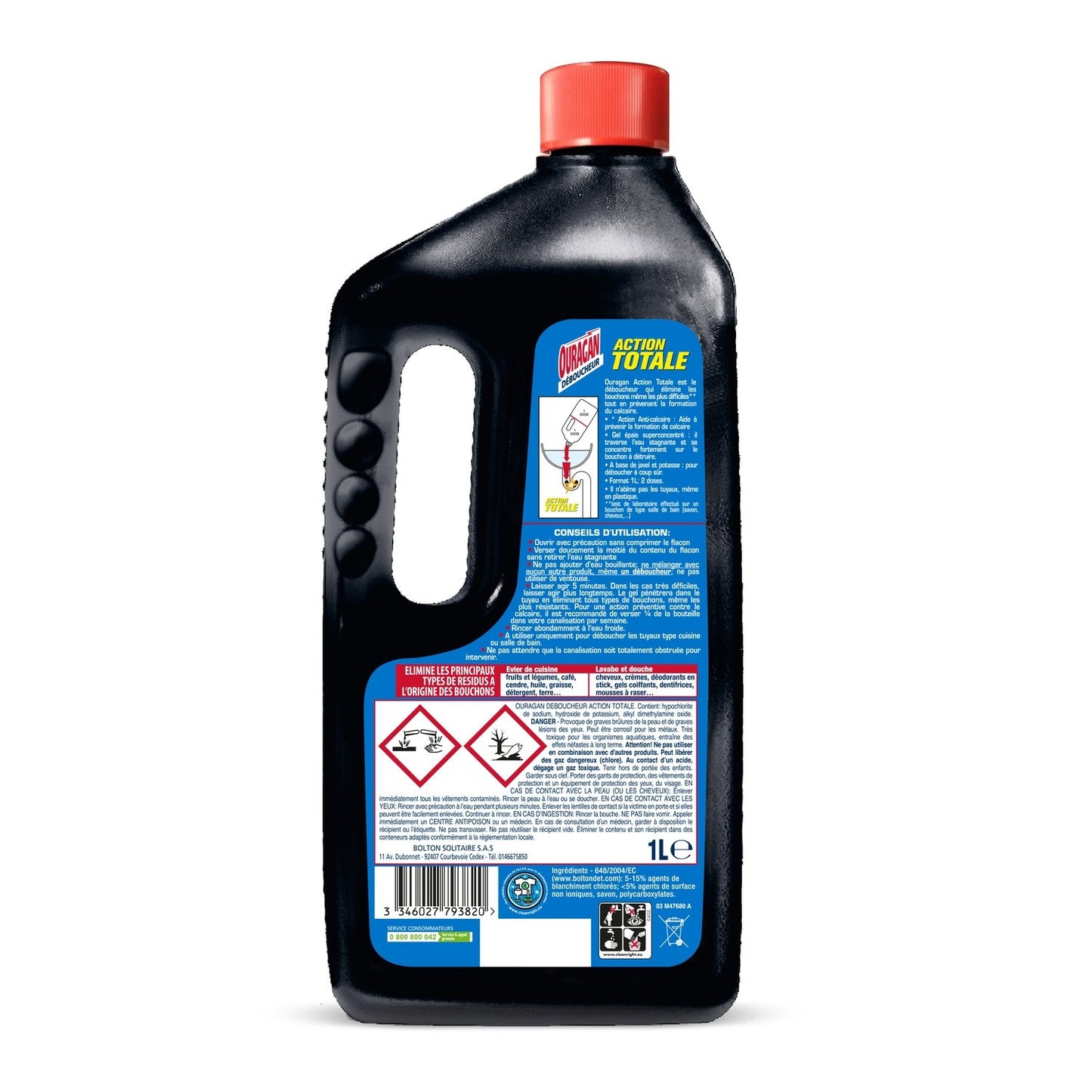 Total Action HURRICANE Abflussreiniger