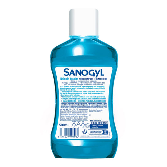 Bain de Bouche Complet + Blancheur SANOGYL