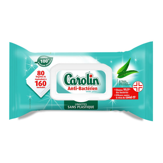 CAROLIN Anti-Bacterial Bleach-Free Wipe