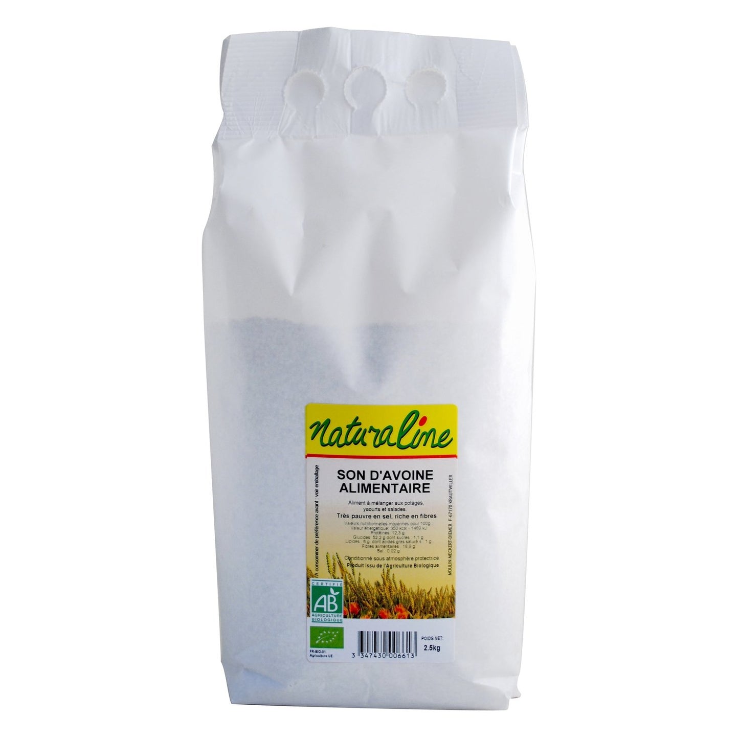 Céréales Bio Son d'Avoine NATURALINE