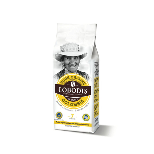 Café Moulu Colombie Pur Arabica LOBODIS