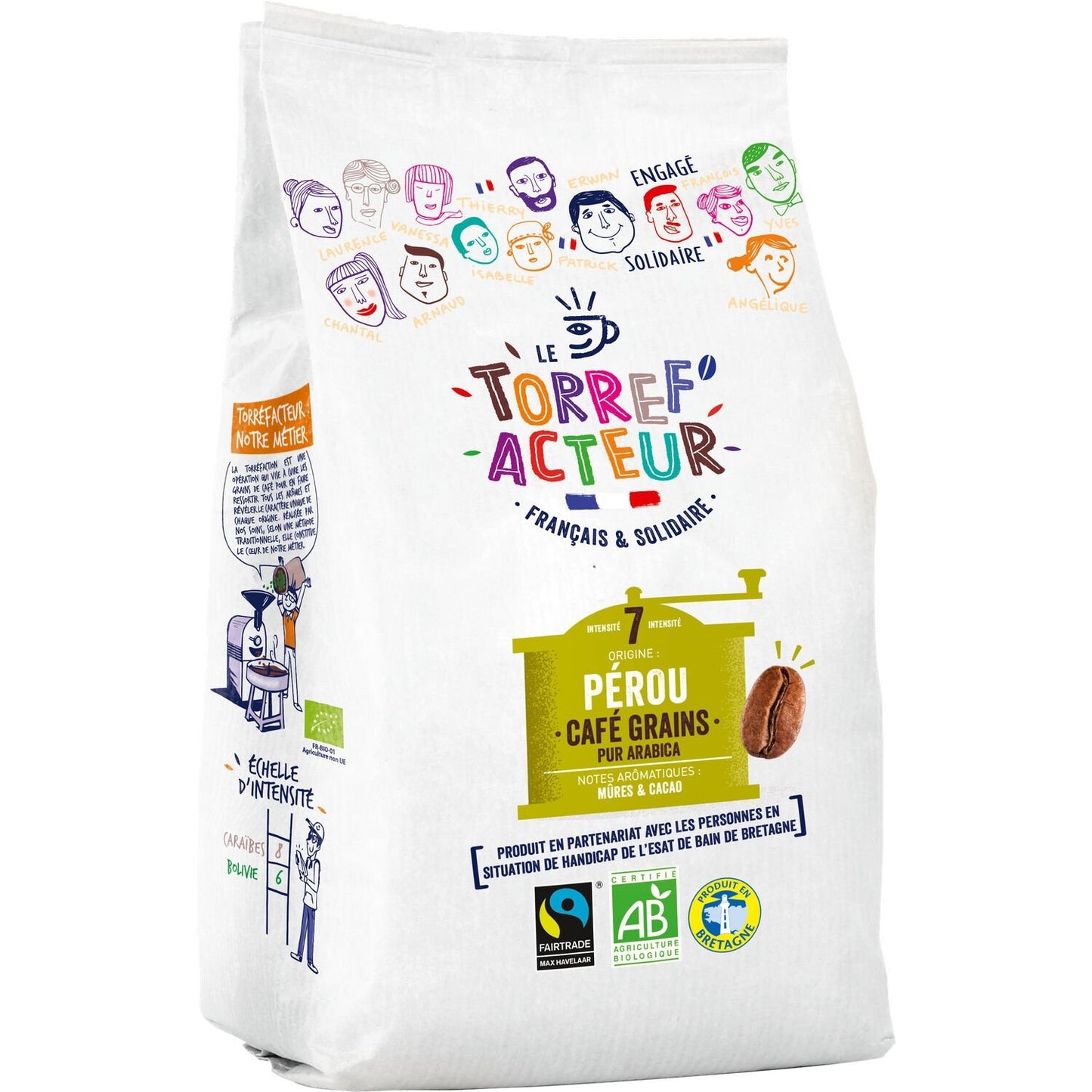 Organic Bolivian Coffee Beans LE RORREF'ACTEUR