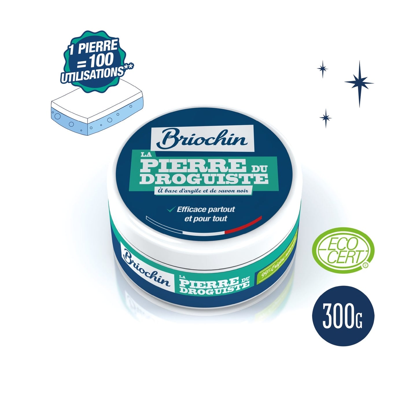 Crème à récurer Multi-Usage Savon de Marseille BRIOCHIN