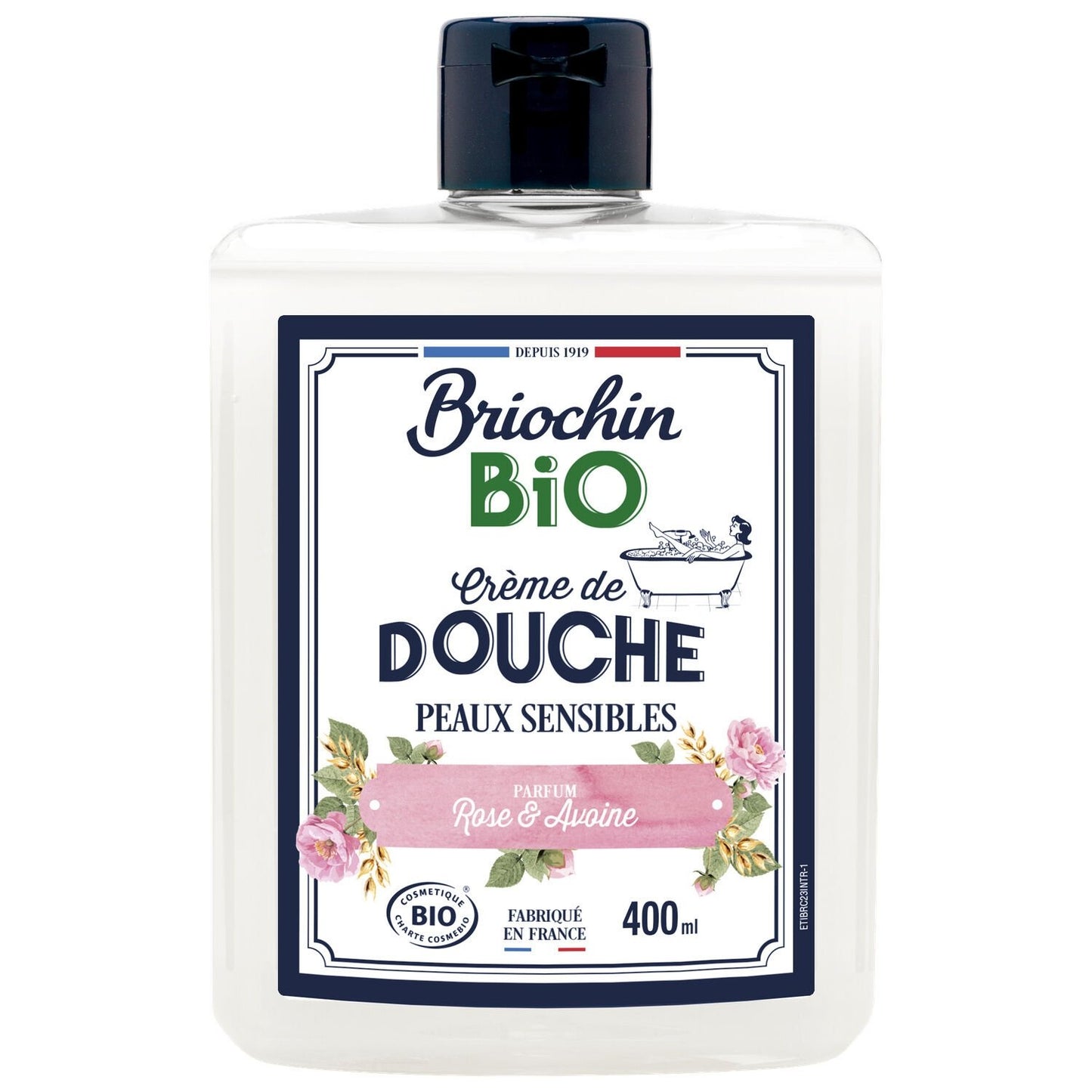 BRIOCHIN Bio-Duschgel mit Rose und Hafer