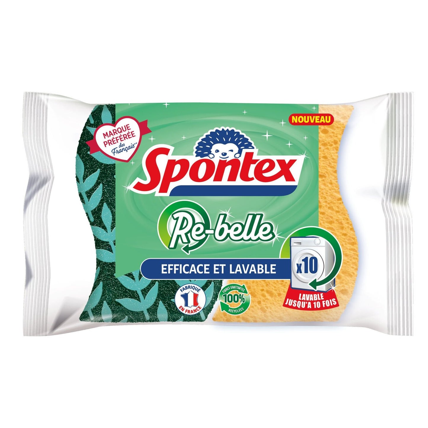Eponge Re-Belle SPONTEX le sachet de 2 éponges