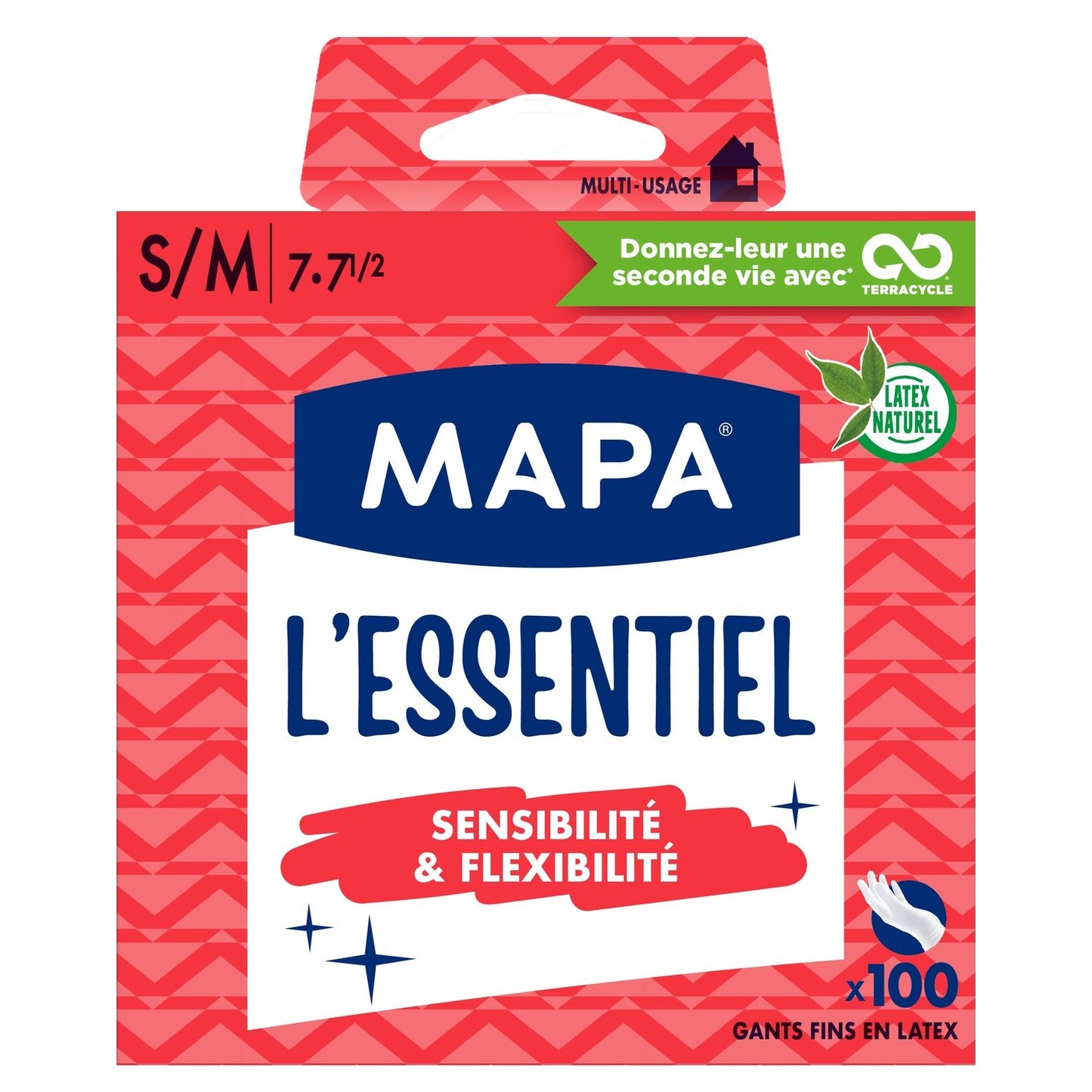 Gants l'Essentiel X100 S/M MAPA la boîte