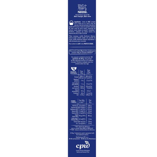 Nestle Chocolate Crunch Cereal