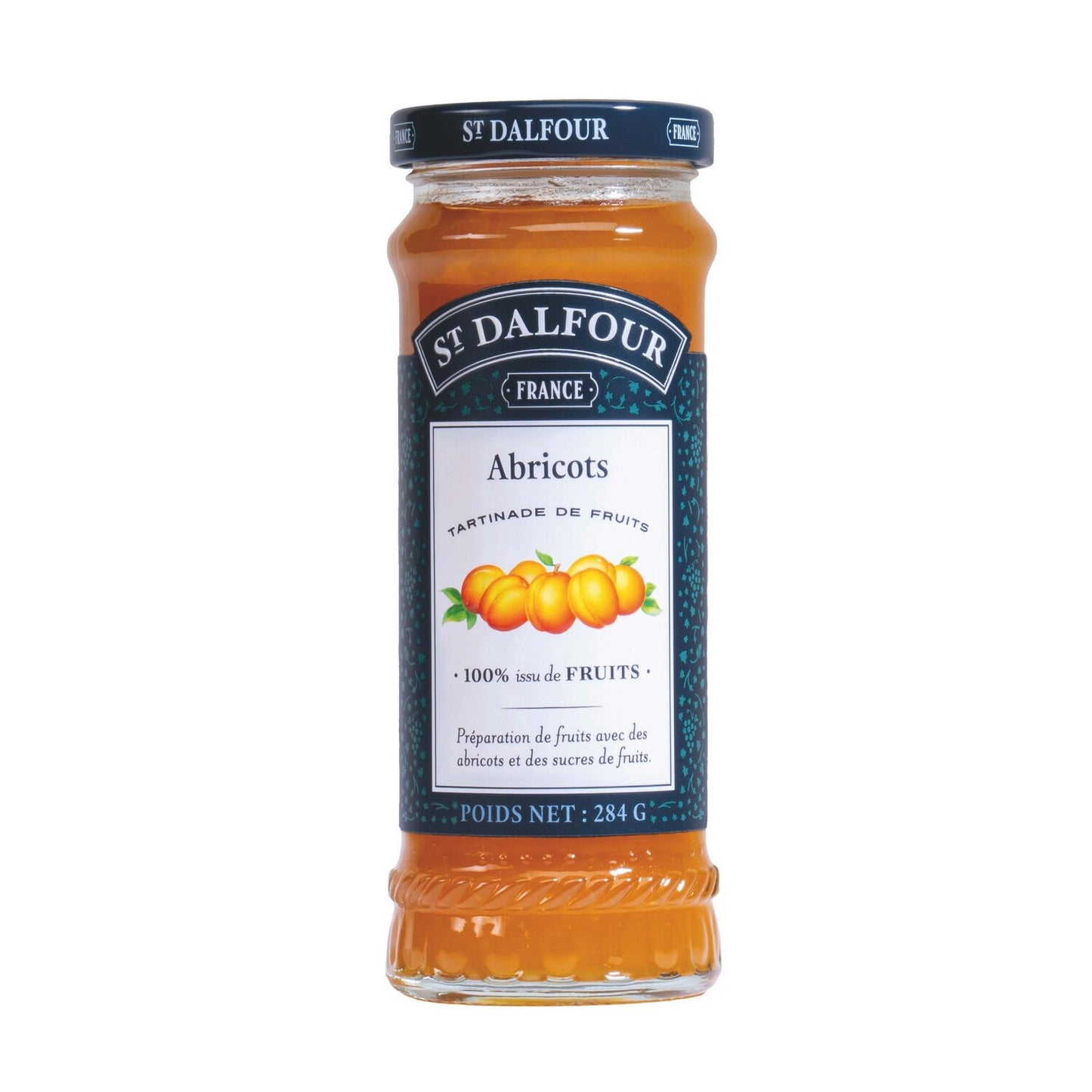 Confiture Abricot Allégée en Sucres SAINT DALFOUR