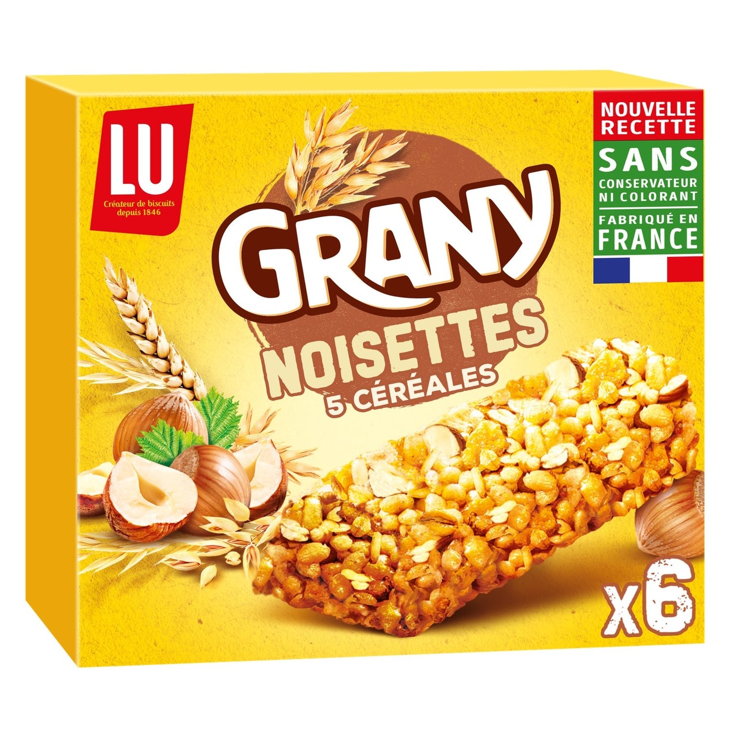 Grany LU Hazelnut Cereal Bars