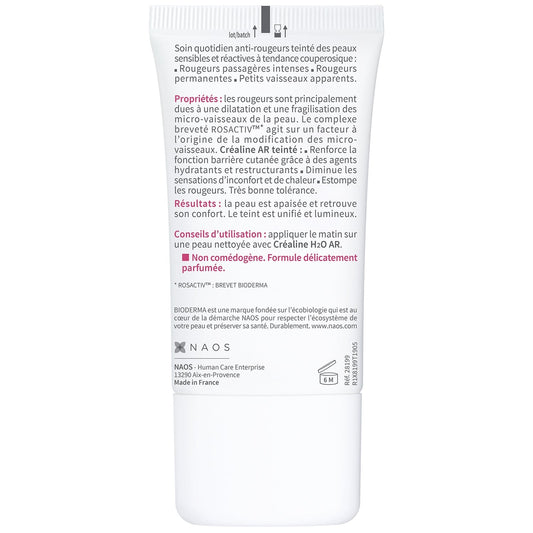 Crème teintée Visage Anti-Rougeurs Doré Créaline BIODERMA