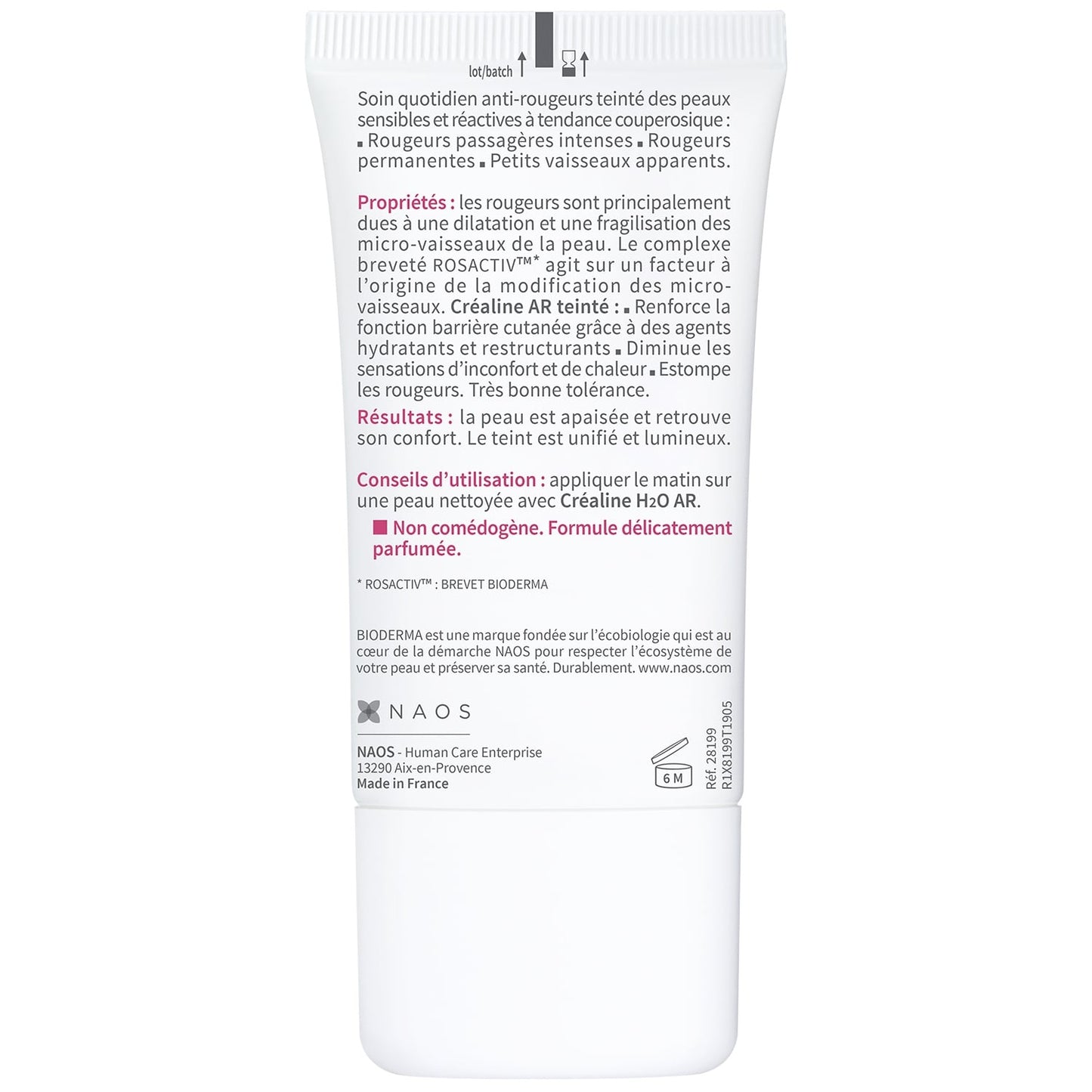 Crème teintée Visage Anti-Rougeurs Doré Créaline BIODERMA