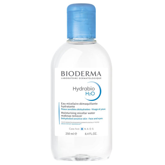 Mizellenwasser für das Gesicht Empfindliche Haut Feuchtigkeitsspendender Make-up-Entferner Hydrabio H2O BIODERMA