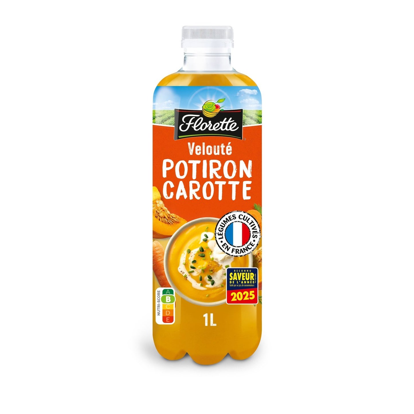 Soupe Veloutées Potiron Carotte CREALINE