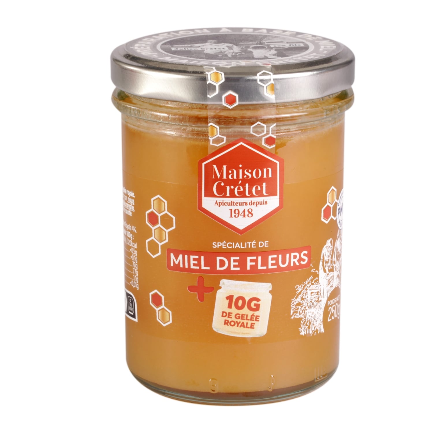 Blütenhonig und cremiges Gelee Royale MIEL CRETET – La Famille à Table!