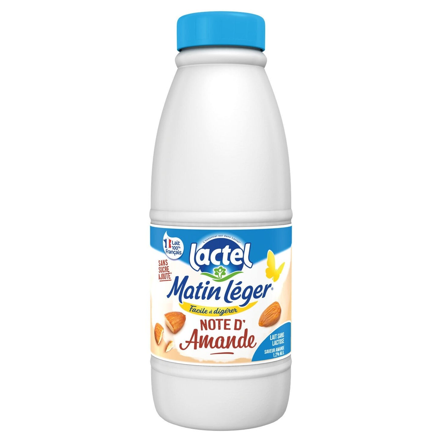 Lait Sans Lactose Note d'Amande MATIN LEGER LACTEL