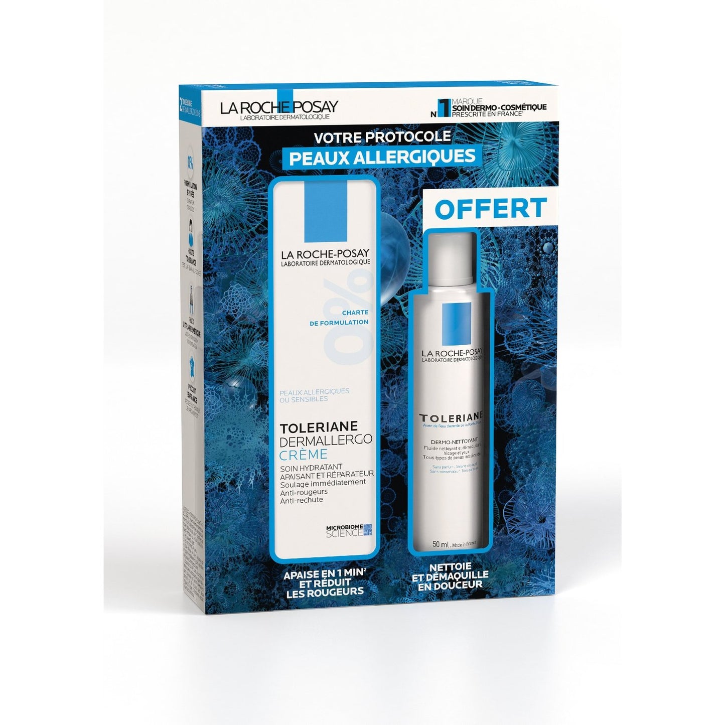 Toleriane Dermallergo Soothing, Repairing and Moisturizing Cream + LA ROCHE-POSAY Dermo-Cleanser