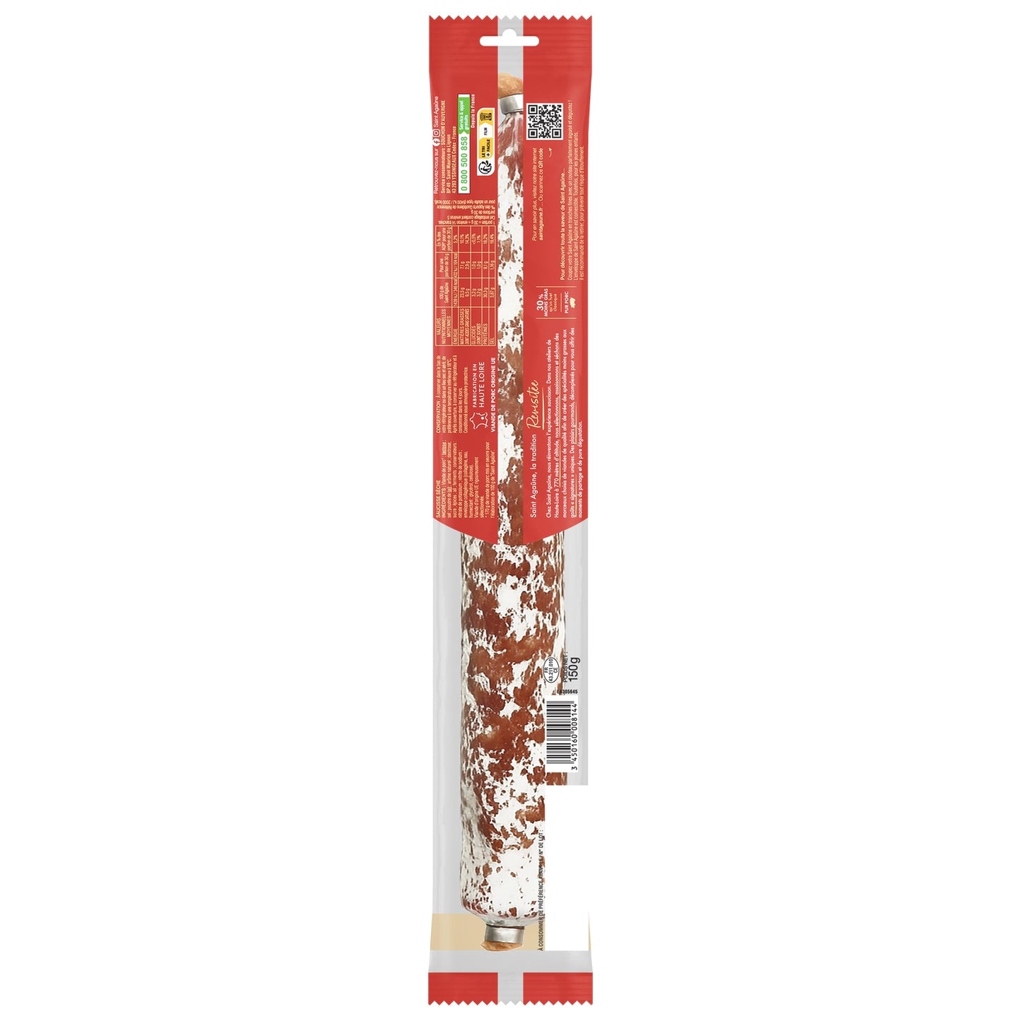 Fuet -30% de MG SAINT AGAUNE