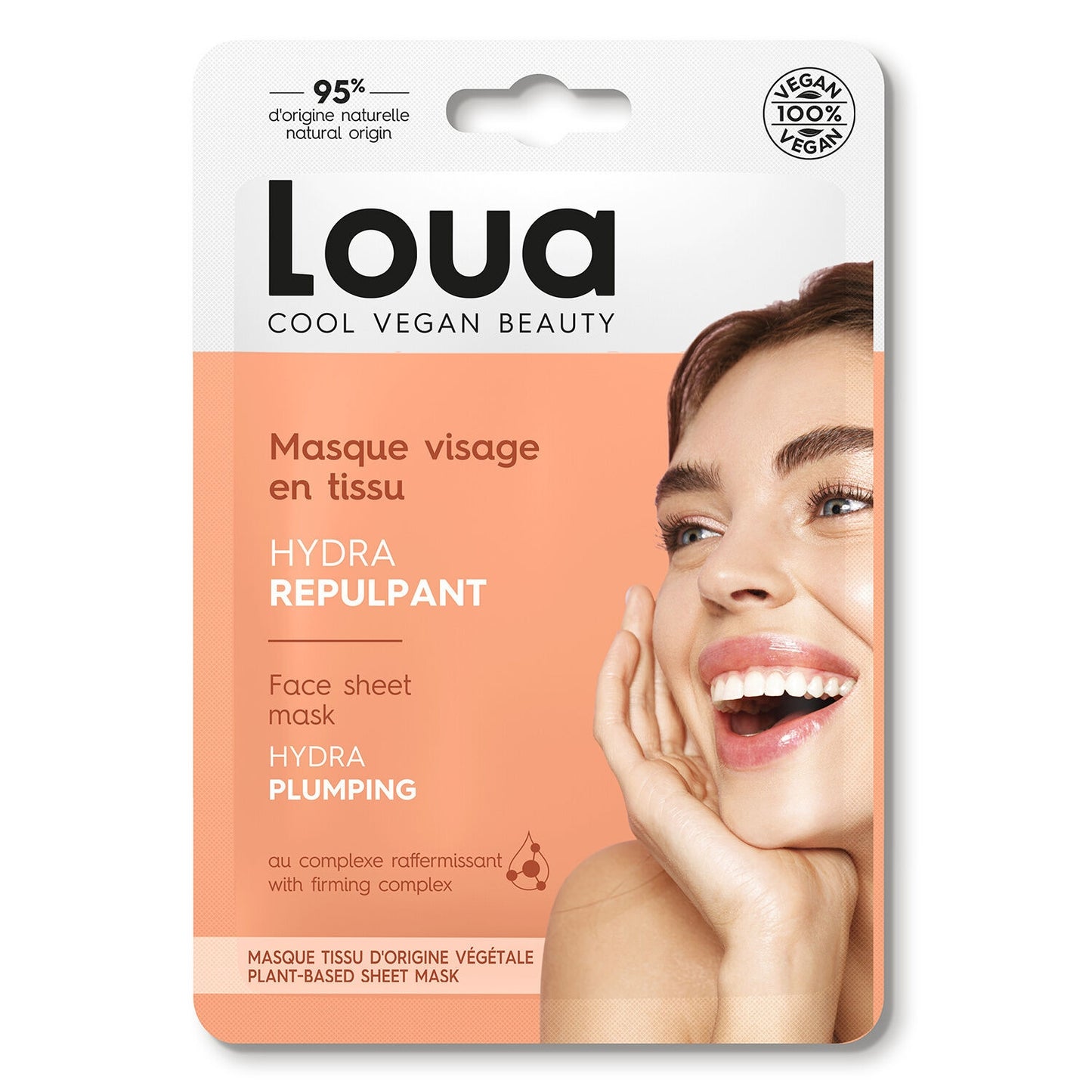 Loua LAURENCE DUMONT Anti-Aging-Gesichtsmaske aus Stoff