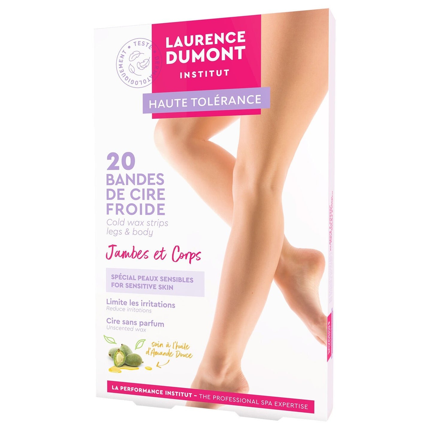 LAURENCE DUMONT Cold Wax Strips for Legs