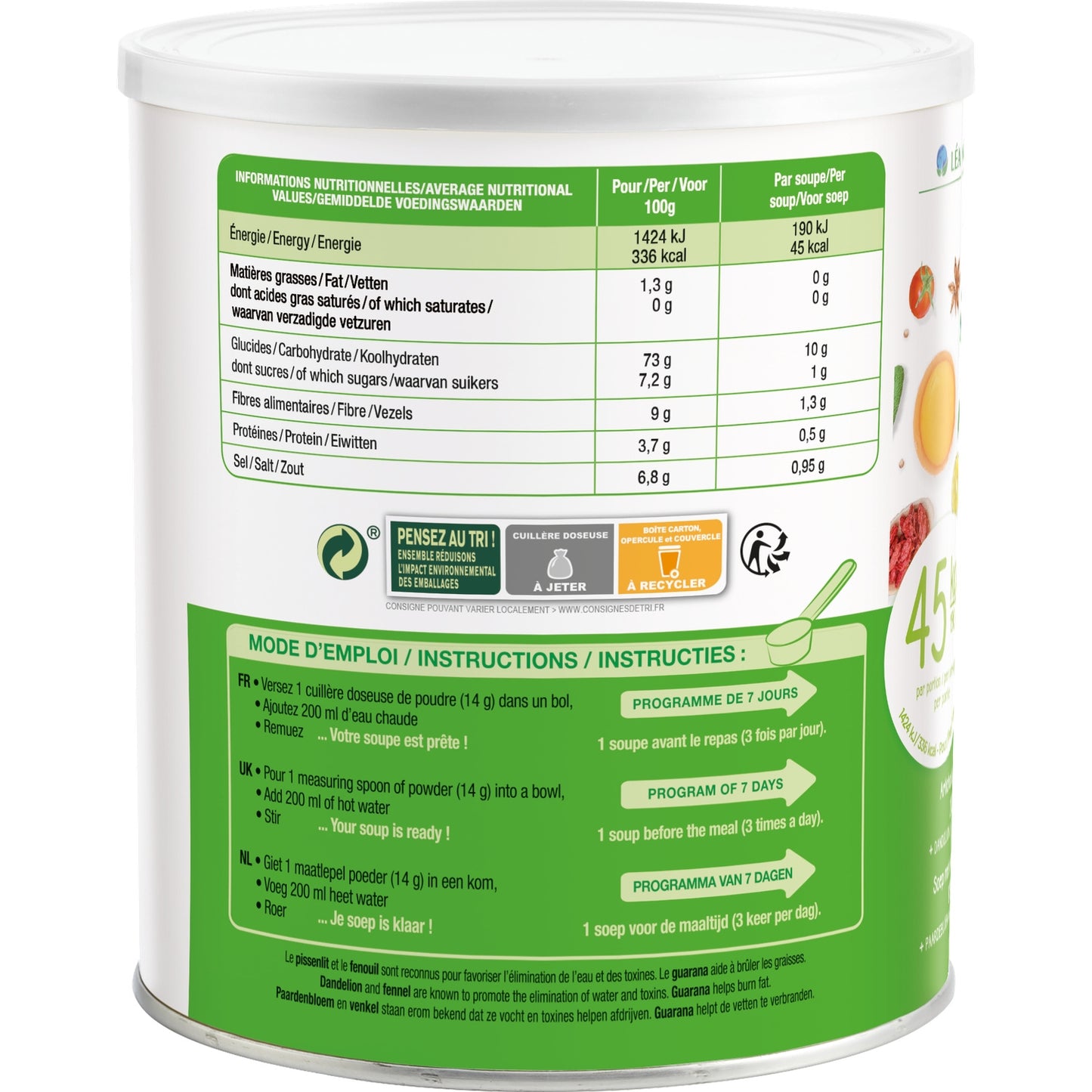 KARELEA Detox/Green Vegetable Dehydrated Soup