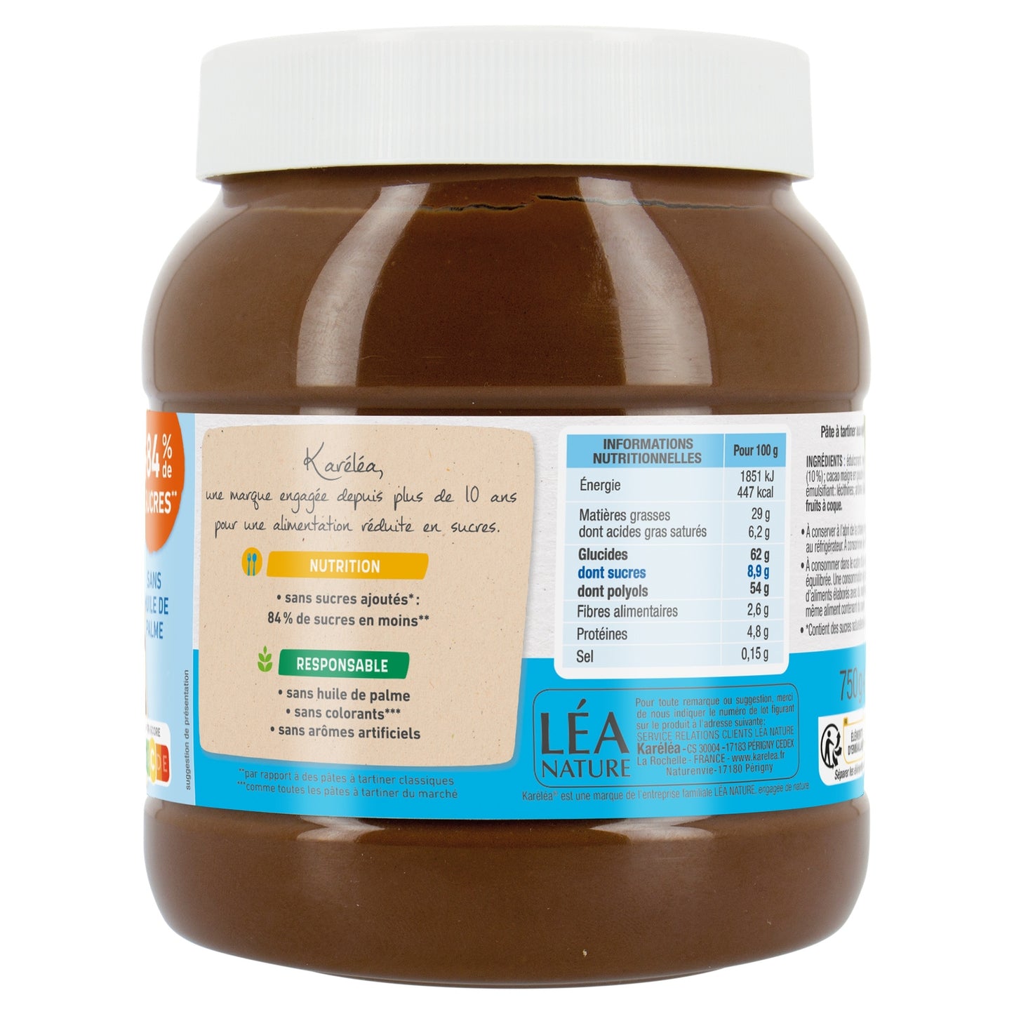 KARELEA Cocoa & Hazelnut Paste