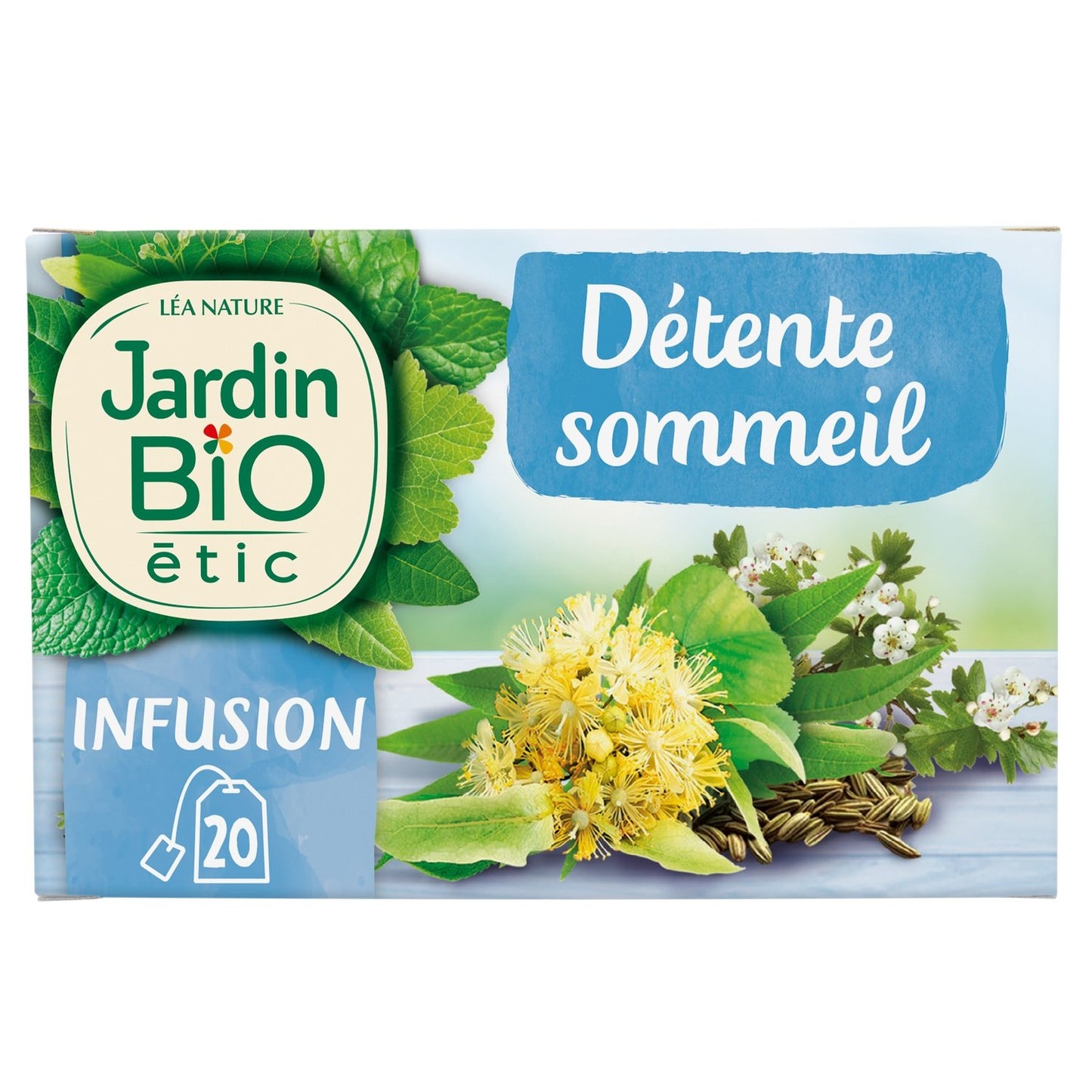 Infusion Détente Sommeil Bio JARDIN BIO ETIC