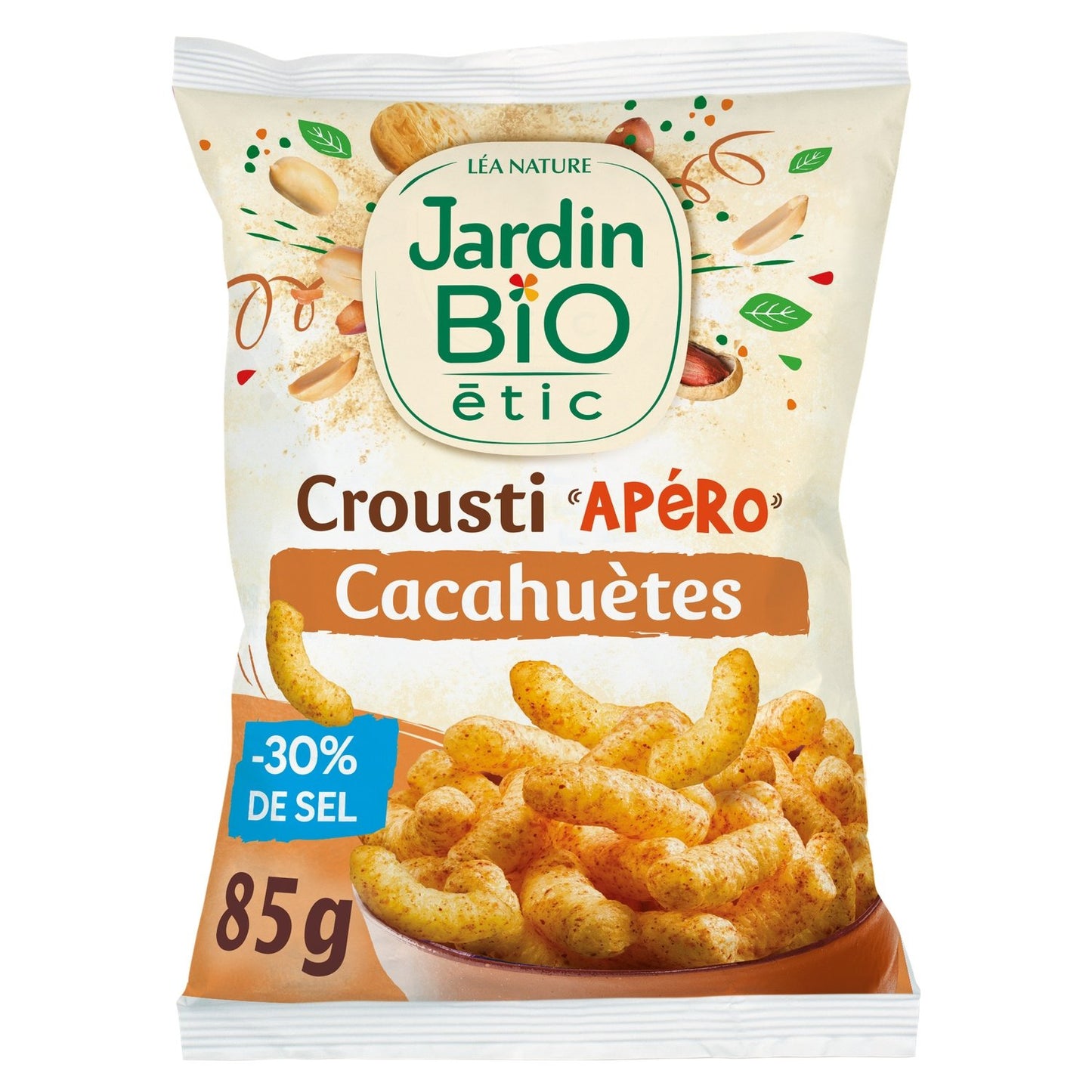 Biscuits Apéritifs Crousti Apéro Cacahuète Bio JARDIN BIO ETIC