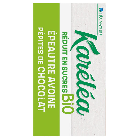 Biscuits Epautre Avoine & Pepites de Chocolats Bio KARELEA