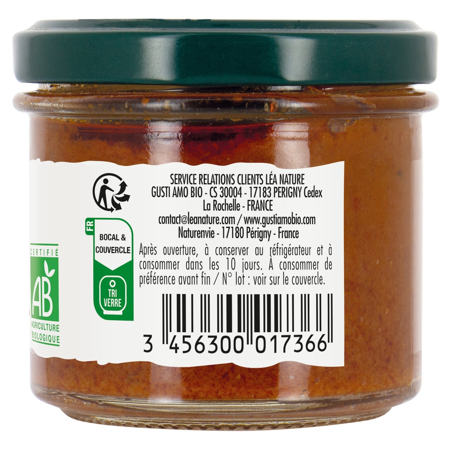 Bruschetta spalmabile ai pomodori secchi GUSTI AMO BIO