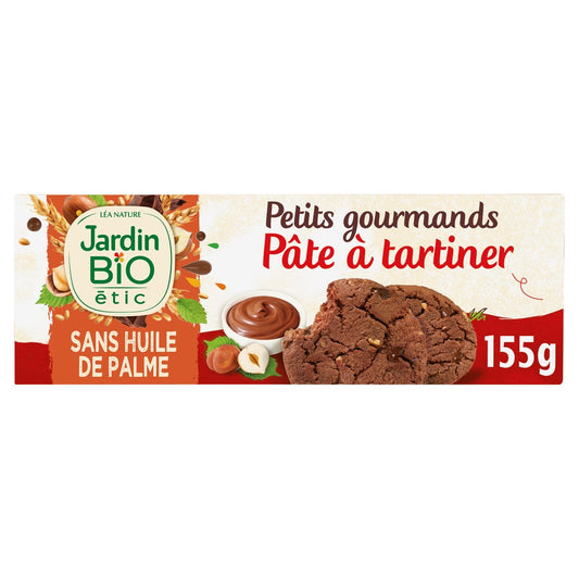 Biscuits Petit Gourmand à la Pâte à Tartiner Bio JARDIN BIO ETIC