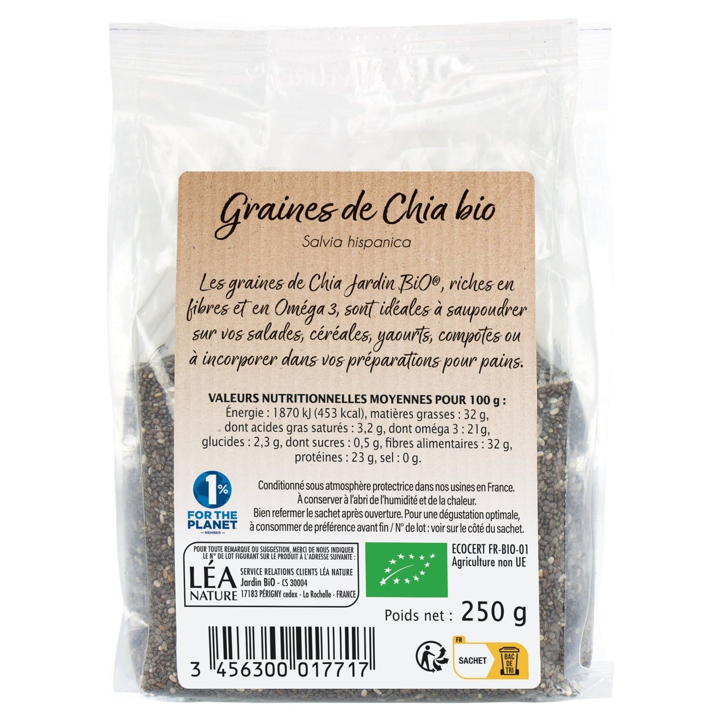Bio-Garten-Chiasamen