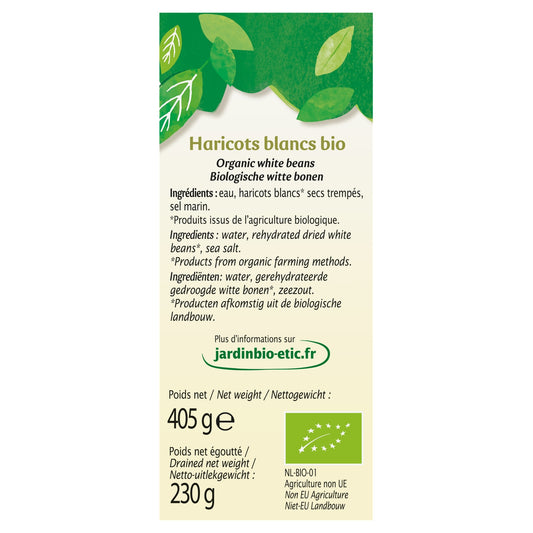 Haricots Blancs JARDIN BIO