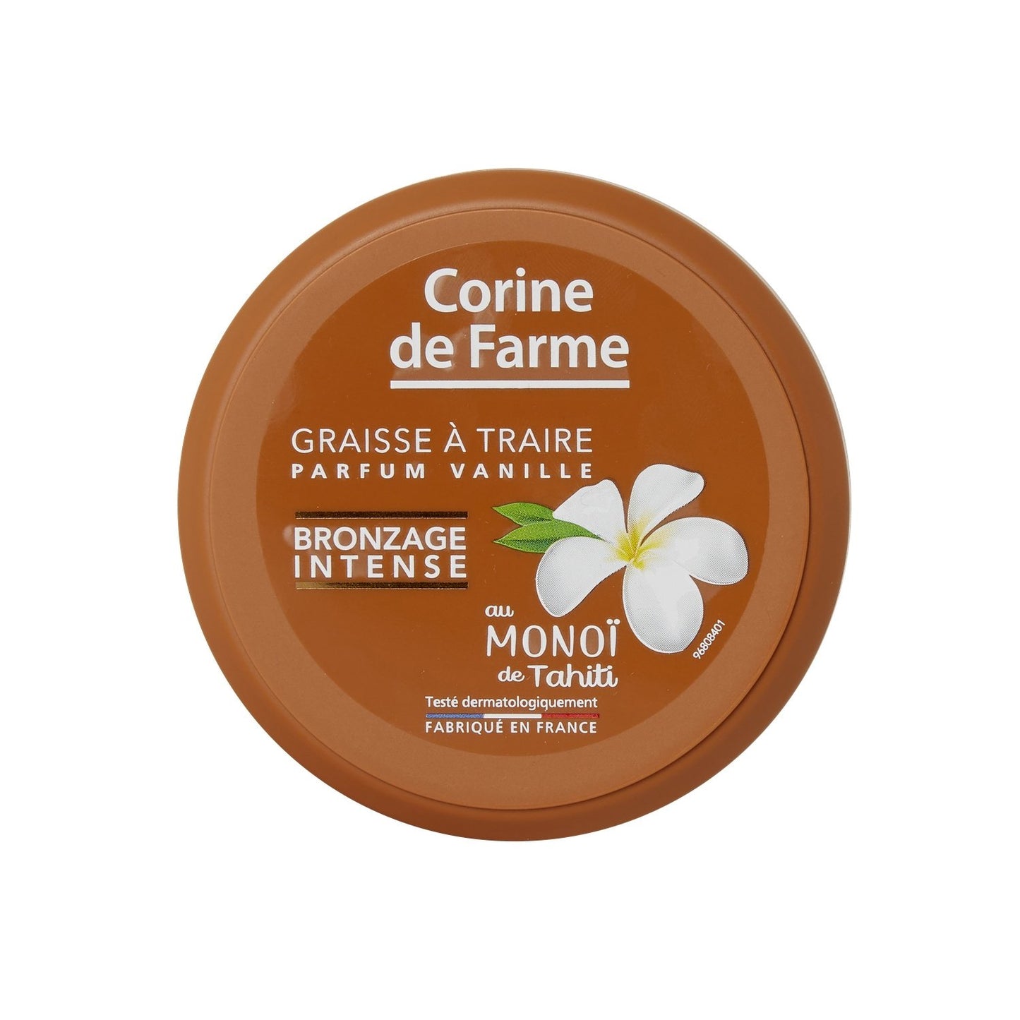 Graisse à Traire Bronzage Intense Parfum Vanille au Monoï de Tahiti CORINE DE FARME