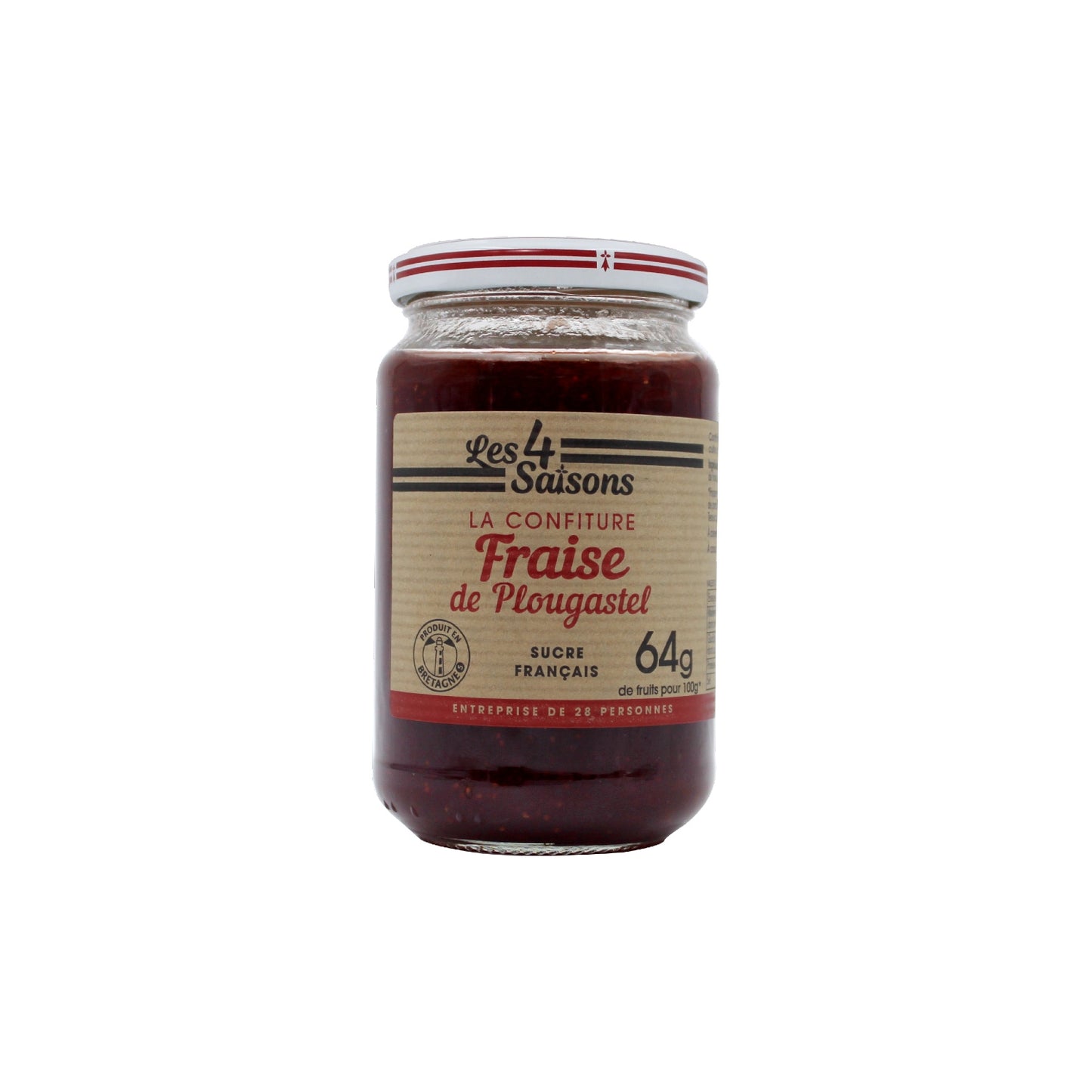 Confiture fraise LES 4 SAISONS