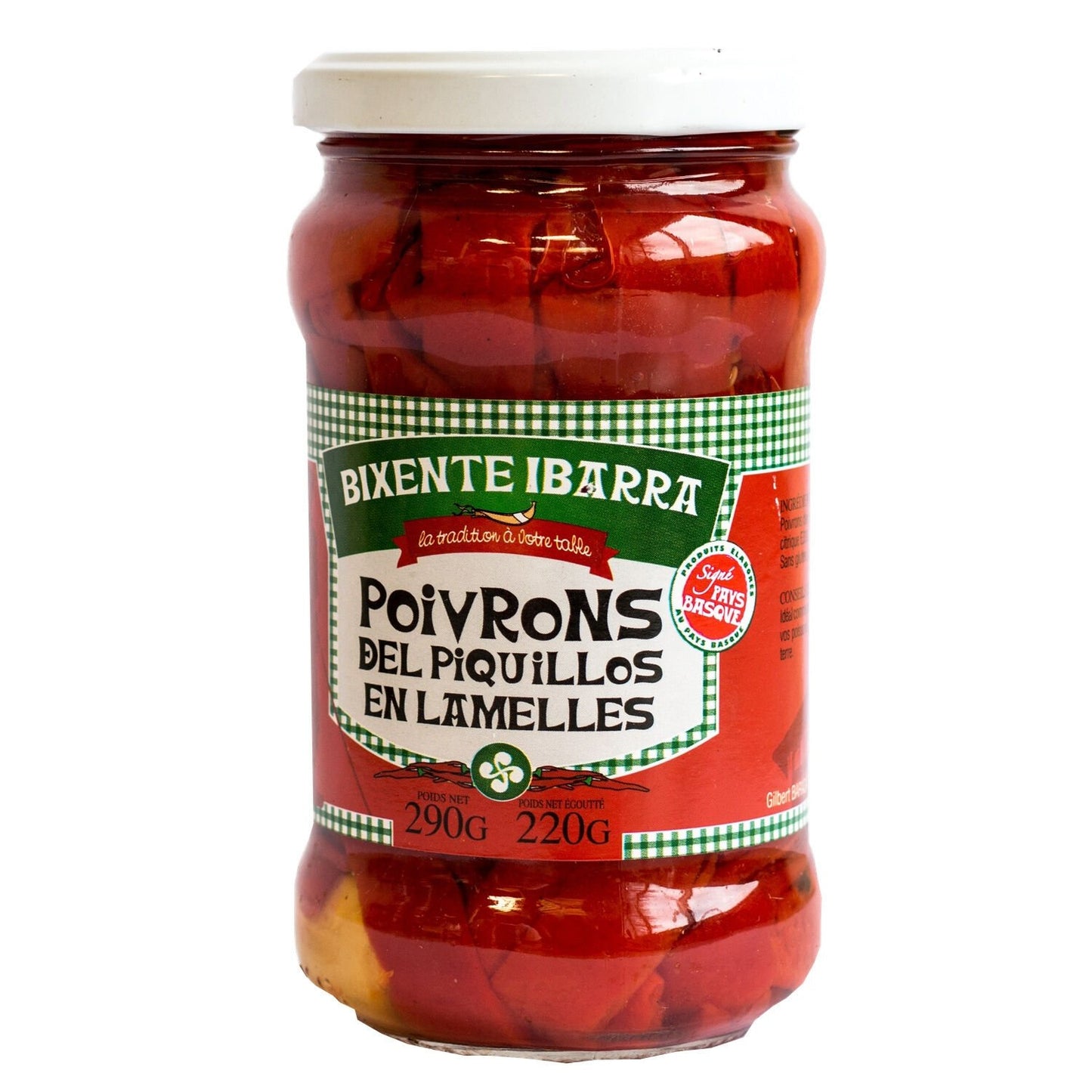 Sliced Piquillo Peppers BASQUE GASTRONOMY