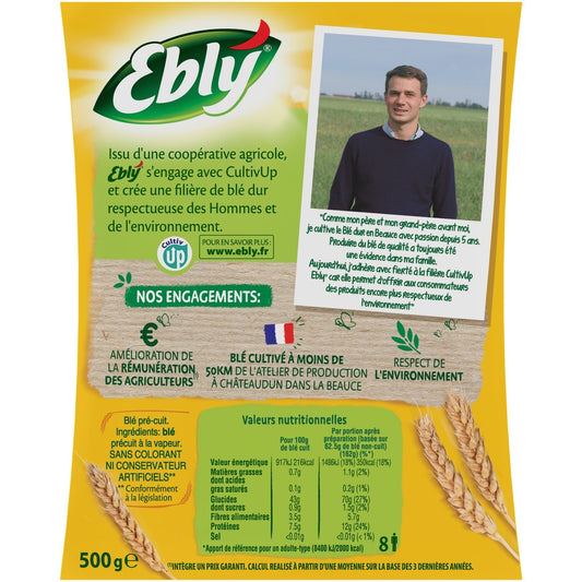 Blé Nature Cuisson Rapide EBLY