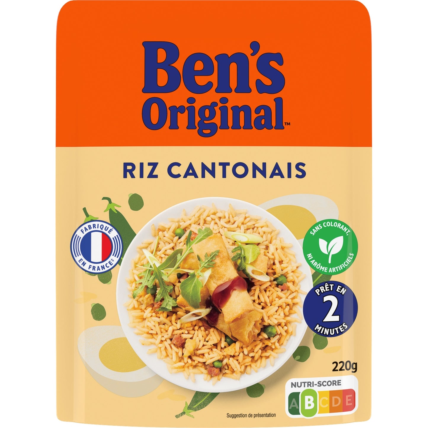 Riz Micro-Ondes Express Cantonais BEN'S ORIGINAL