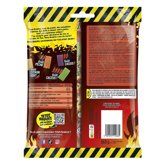 Mini Choftalang Halloween Süßigkeiten VERBRANNTE KÖPFE