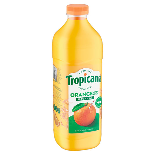Jus d'Orange Pressée avec Pulpe Pur Jus TROPICANA