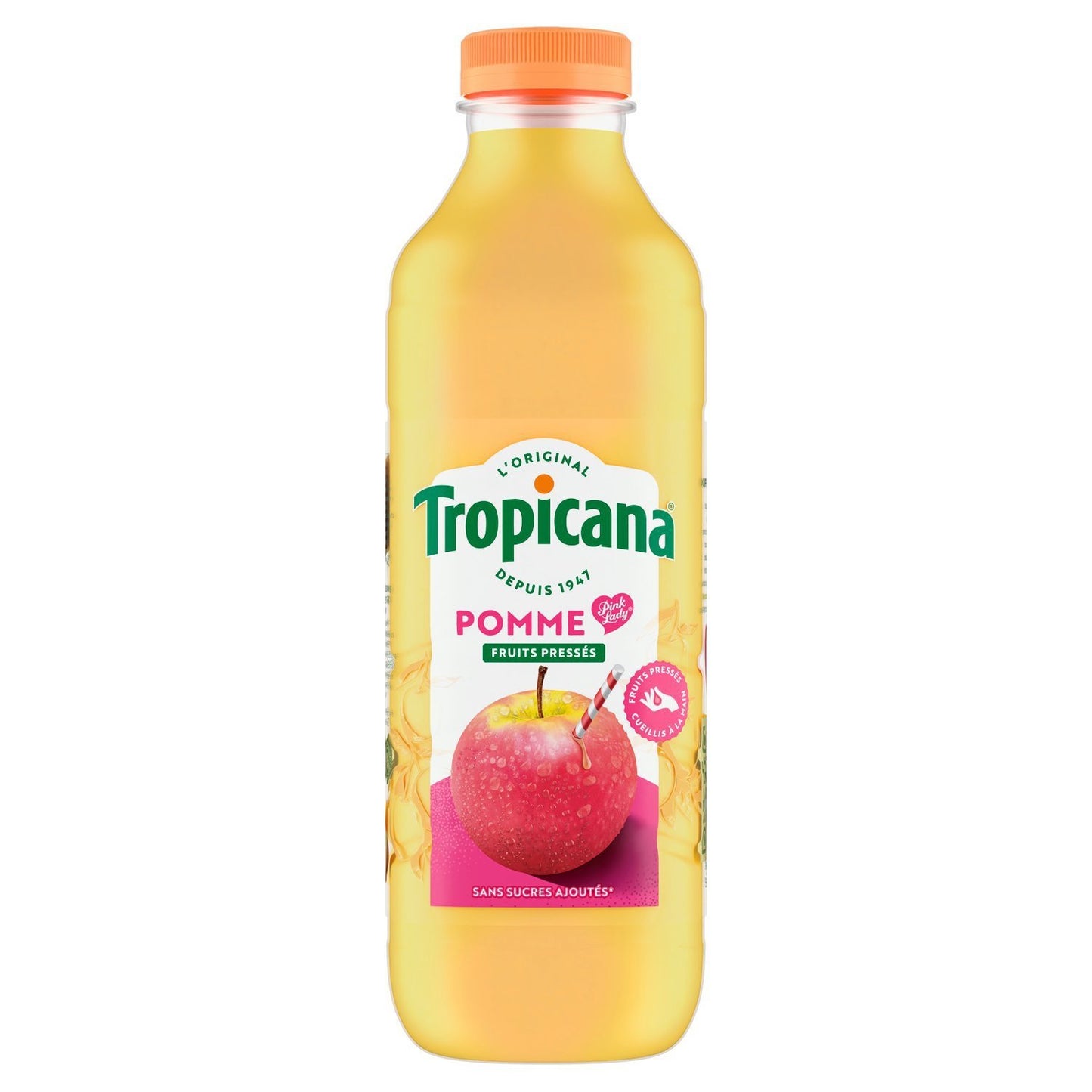 Sweet Pressed Apple Juice Pink Lady Pure Juice TROPICANA