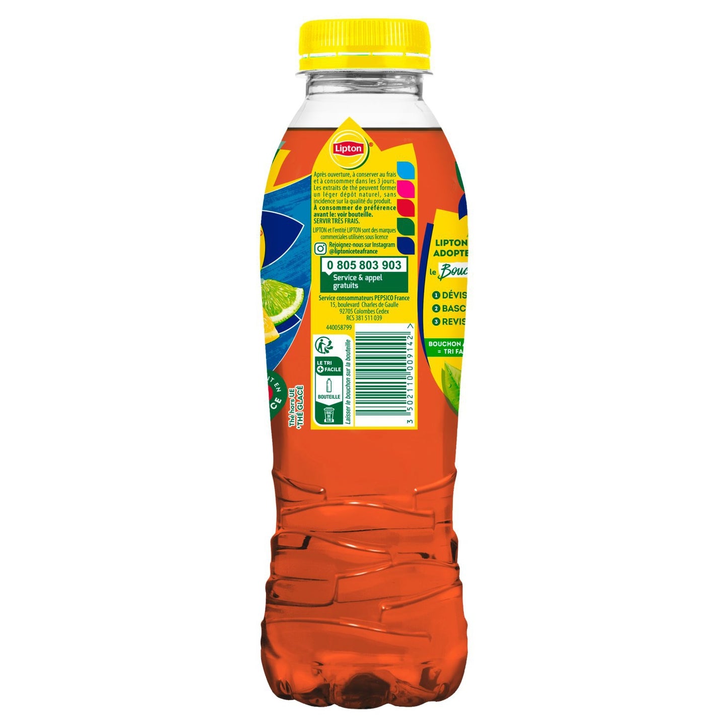 Lipton Lemon and Lime Iced Tea Drink