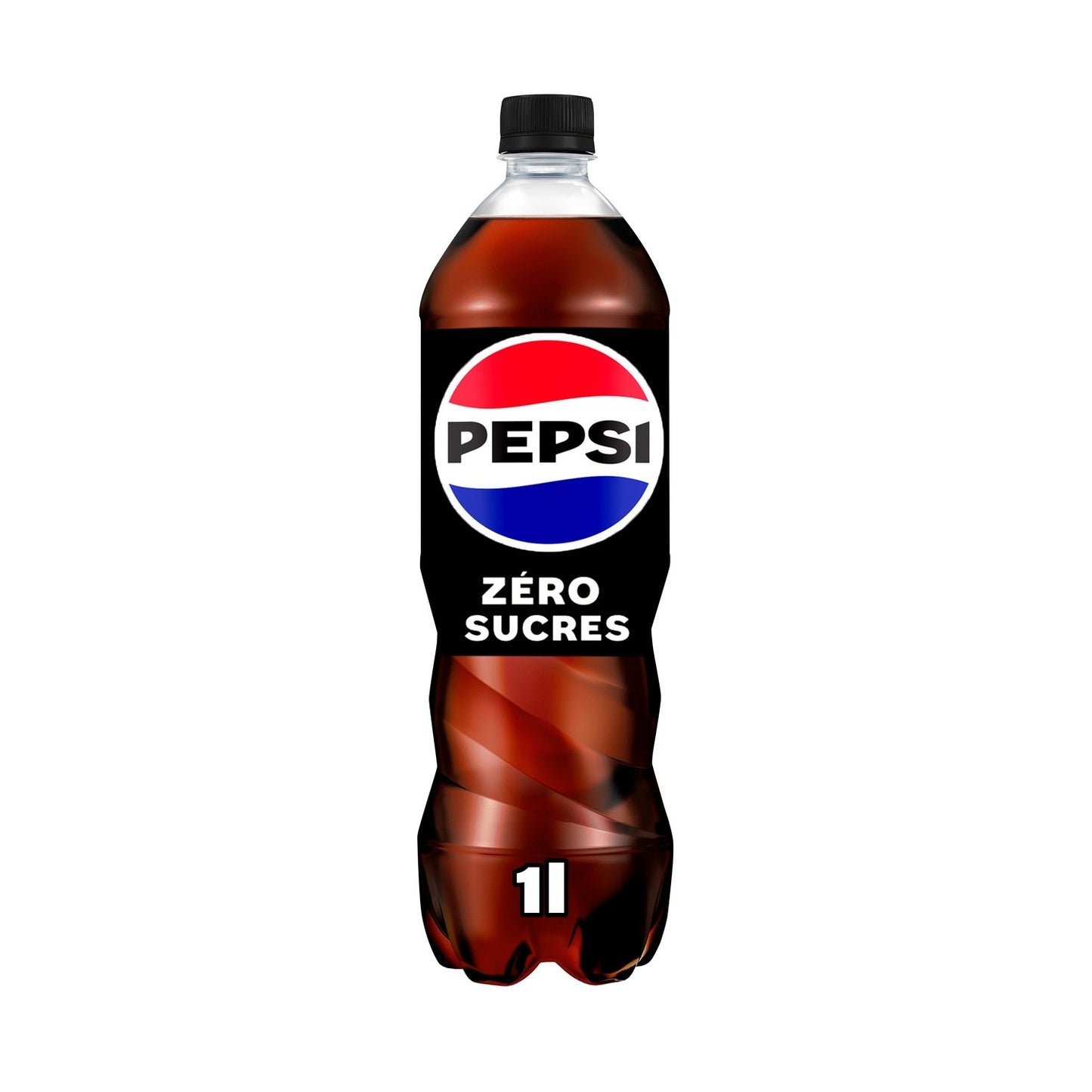 Soda au Cola Zéro Sucres PEPSI la bouteille de 1L