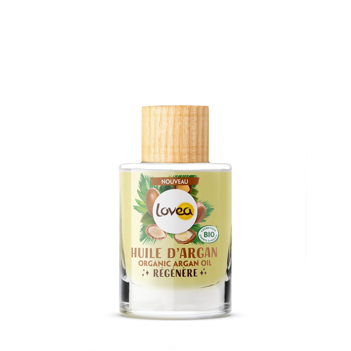 Huile de Beauté Régénérant à l'Huile d'Argan Bio LOVEA