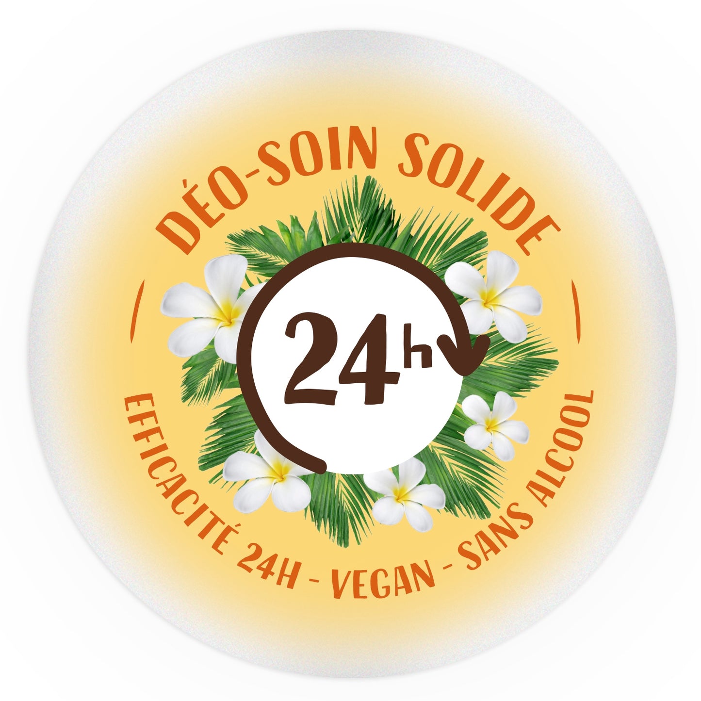 Vegan Solid Deodorant 24h Effectiveness LOVEA Monoi Oil