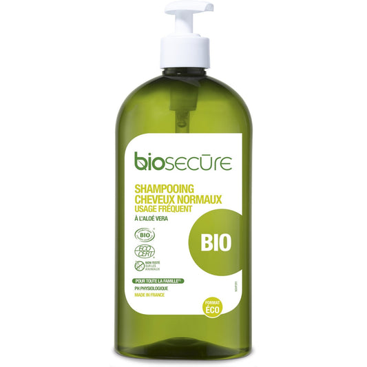 Shampoing Cheveux Normaux Usage Fréquent à l'Aloe Vera Bio BIOSECURE