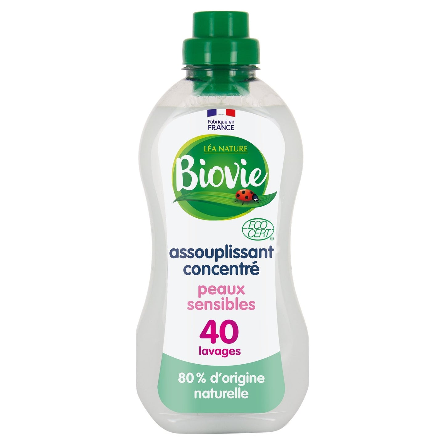 Assouplissant Concentré à l'Aloe Vera Peau Sensible Ecocert Bio BIOVIE Le flacon d'1 L