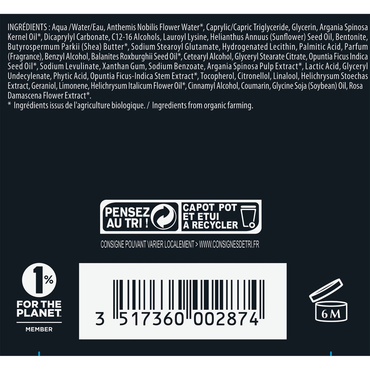 LIFT'ARGAN Bio-Argan Anti-Aging Lifting-Gesichtscreme für Frauen