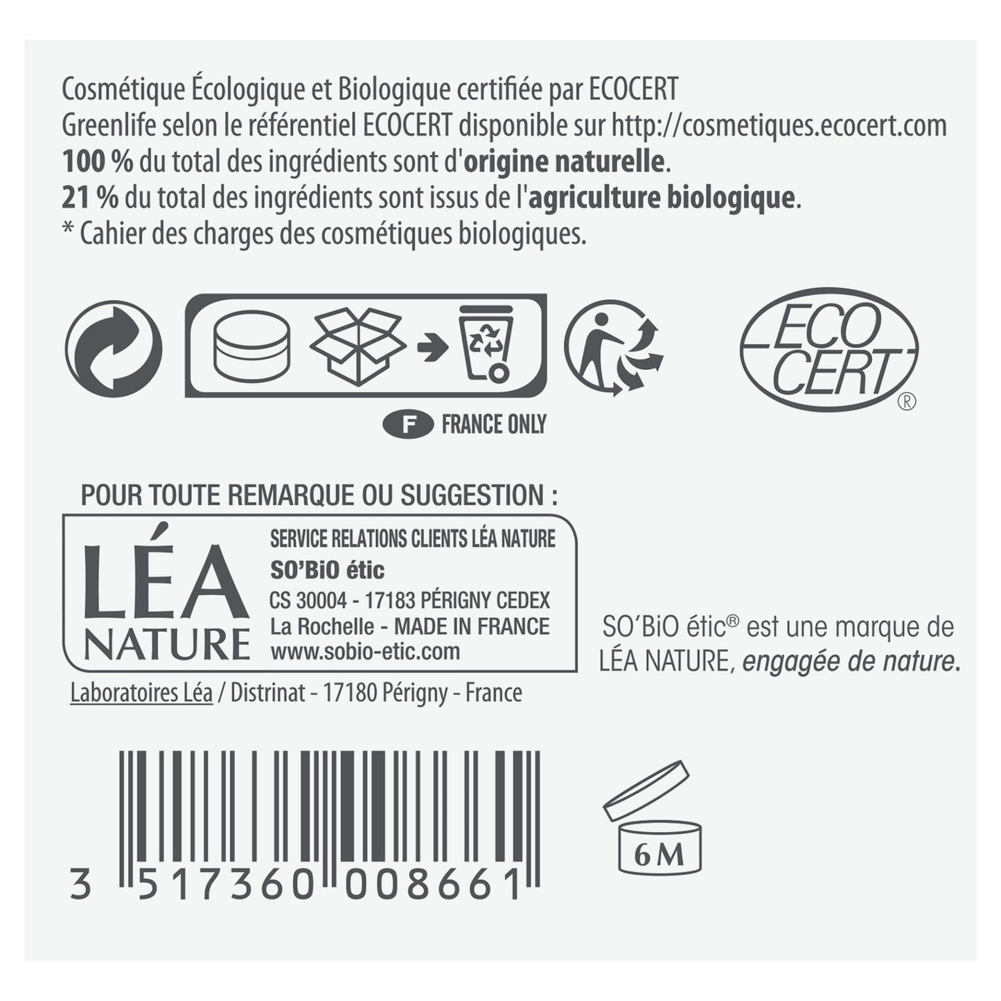 Crème Gelée Anti-Âge Nuit Précieux Argan Bio SO'BIO ETIC