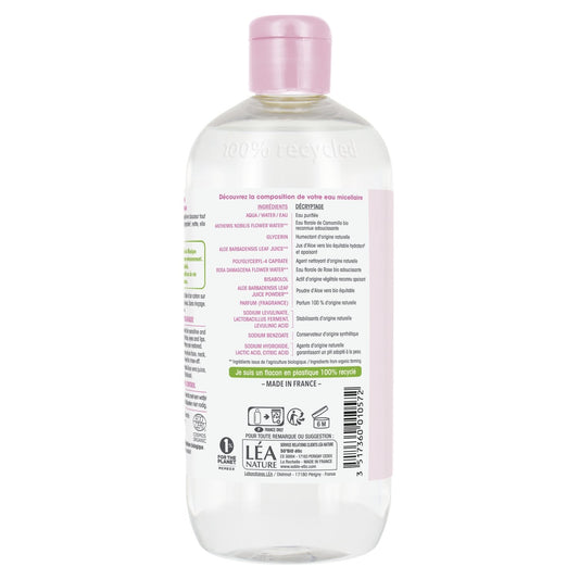Beruhigendes Mizellenwasser mit Aloe Vera Saft und Bio-Rose SO'BIO ETIC