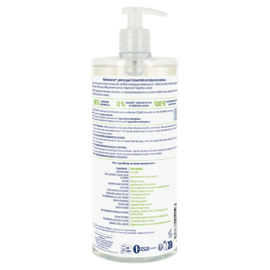 NATESSANCE Bio-Zitronenverbene Körper- und Haarshampoo